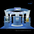 cabina de exposición de aluminio SHANGHAI exposición equipo de diseño libre exhibición exhbiition 3D stand dibujos